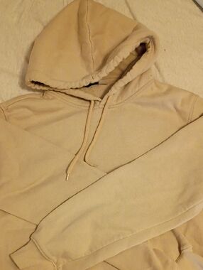 Divided Beige Hoodie